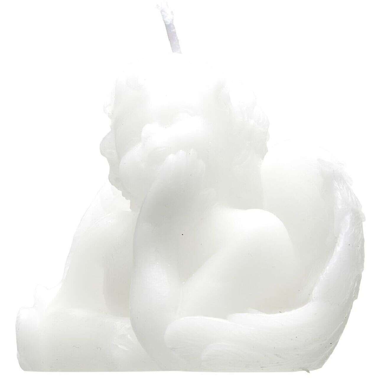 Bougie forme buste d'ange