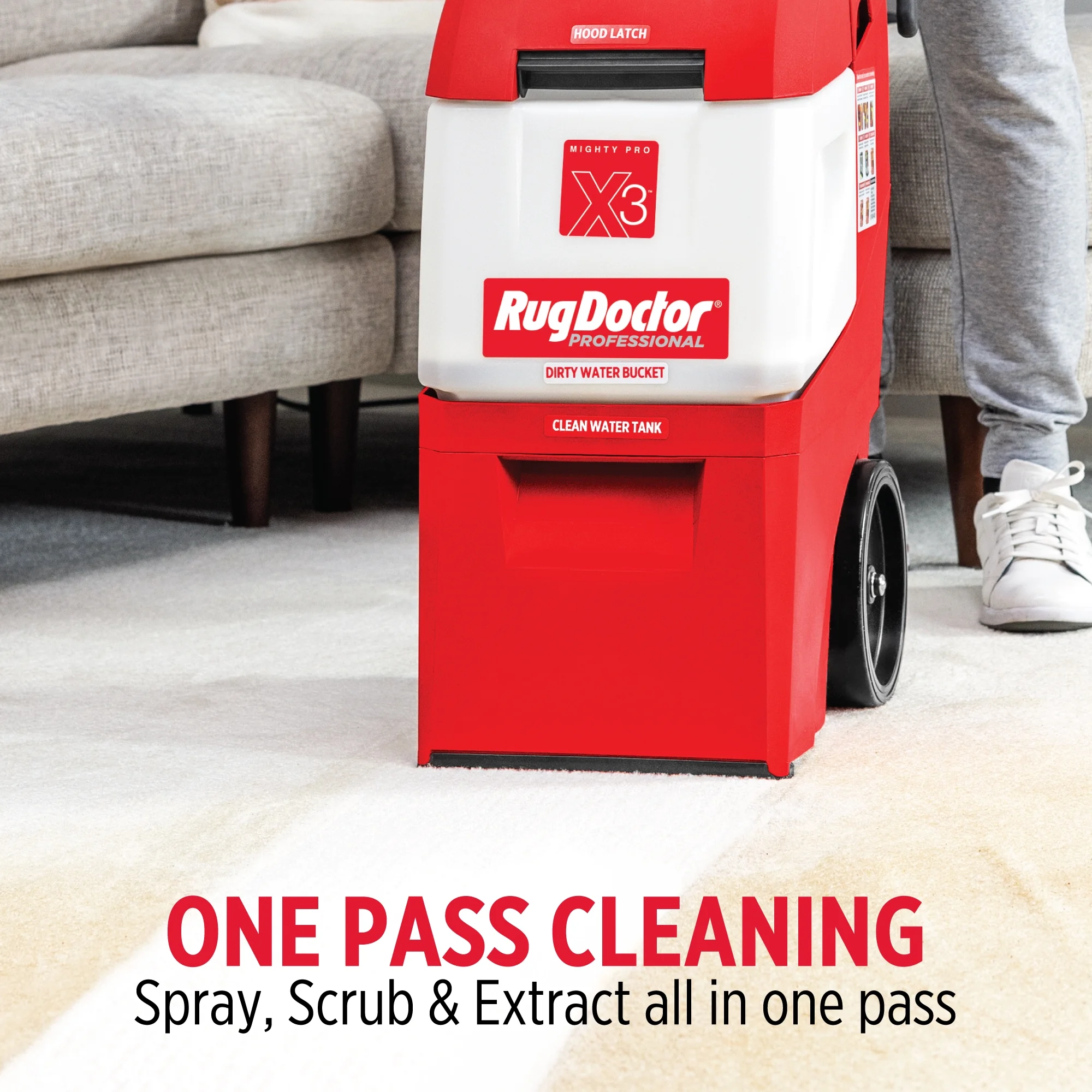 X3 Commercial Carpet Cleaner Pro Pet Pack, Includes 48 oz. Pet Cleaner(Commercial Pet Pack) - Image 5