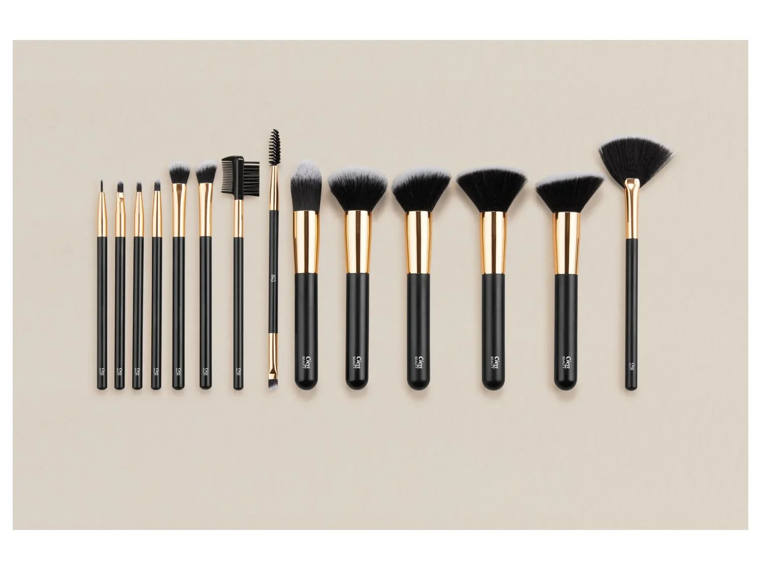 CIEN Beauty Set de pinceaux de maquillage, 14 pices