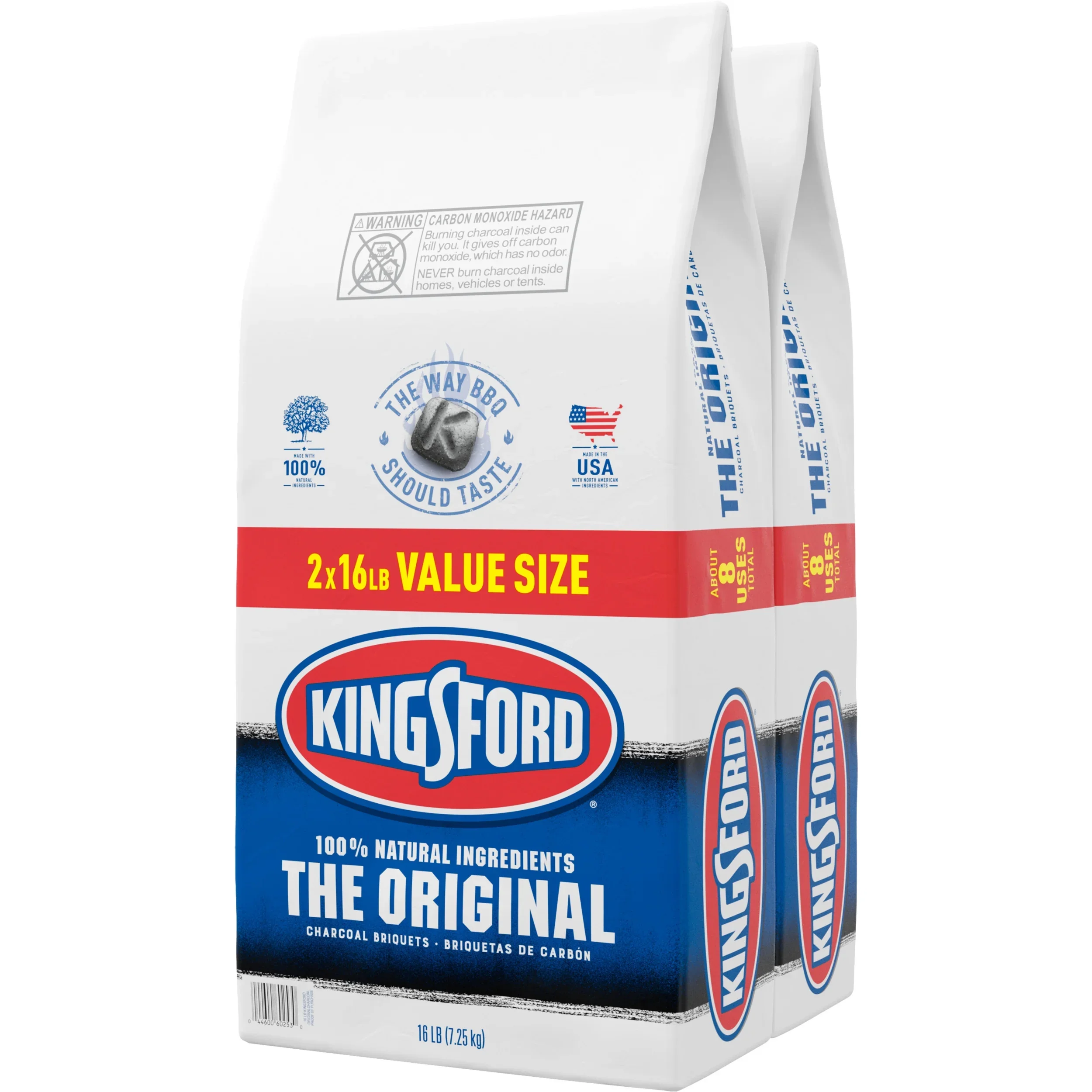 Original Charcoal Briquettes, 16 lb (2 pack)