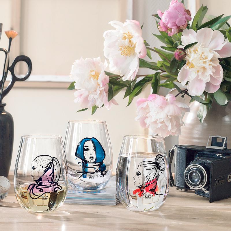 Want you vannglass 57 cl 2 stk