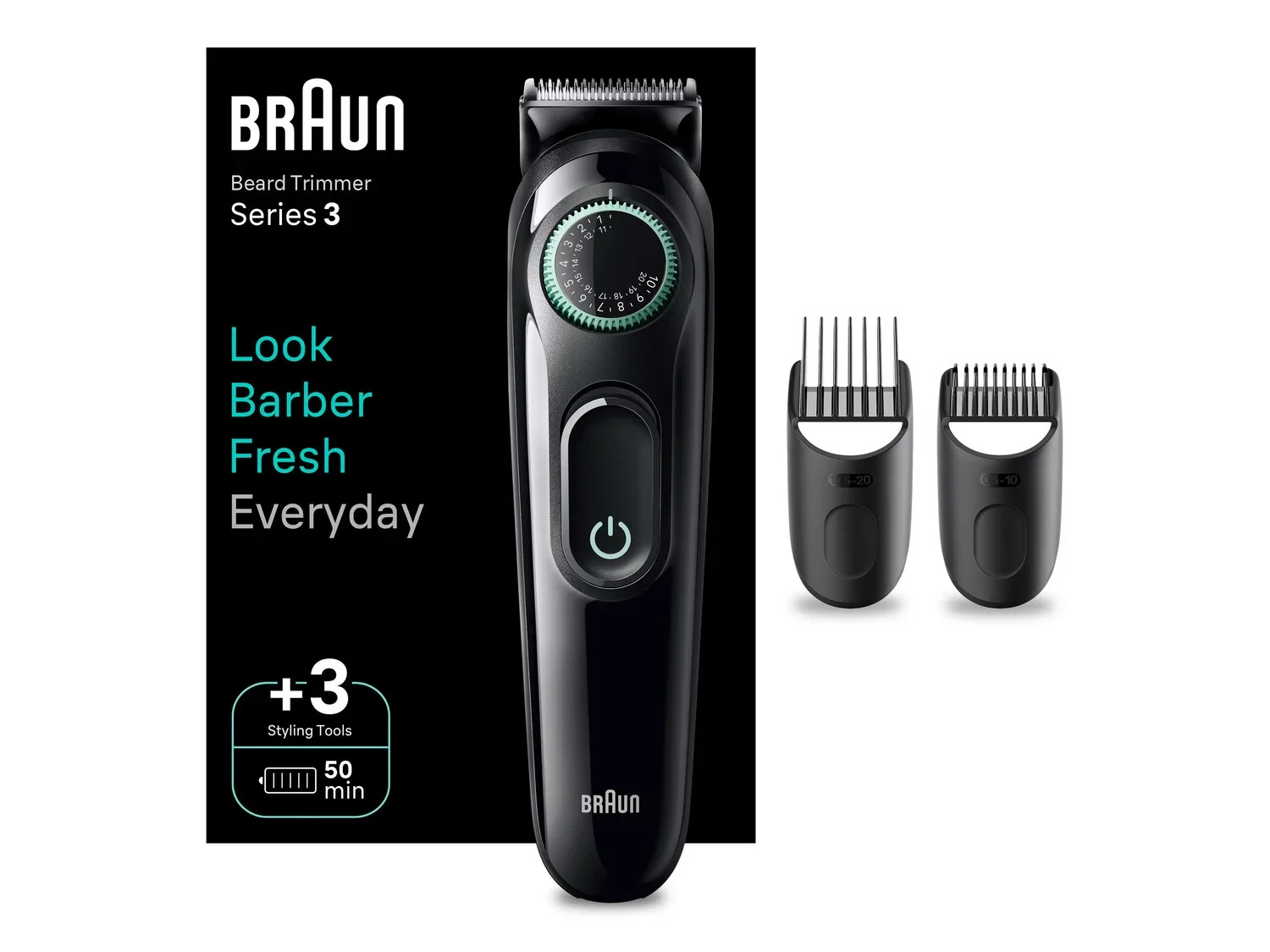 BRAUN Tondeuse barbe et cheveux BT3411