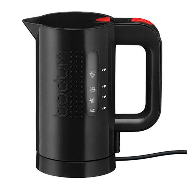 Bistro vannkoker 0,5L svart