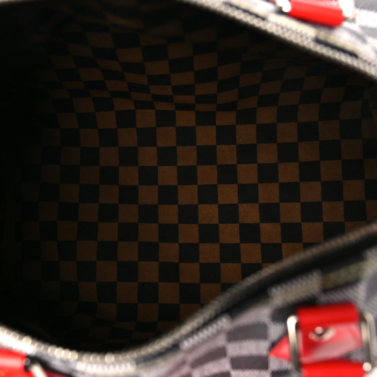 Damier Speedy Bandouliere 30 Black White