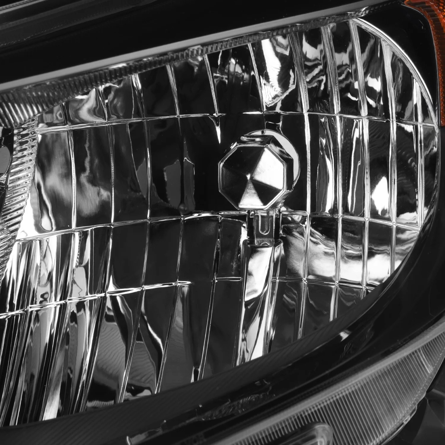 AKKON - Fits 2014 2015 2016 Nissan Versa Note Black Headlights Headlamps Pair Driver Left + Passenger Right 14 15 16
