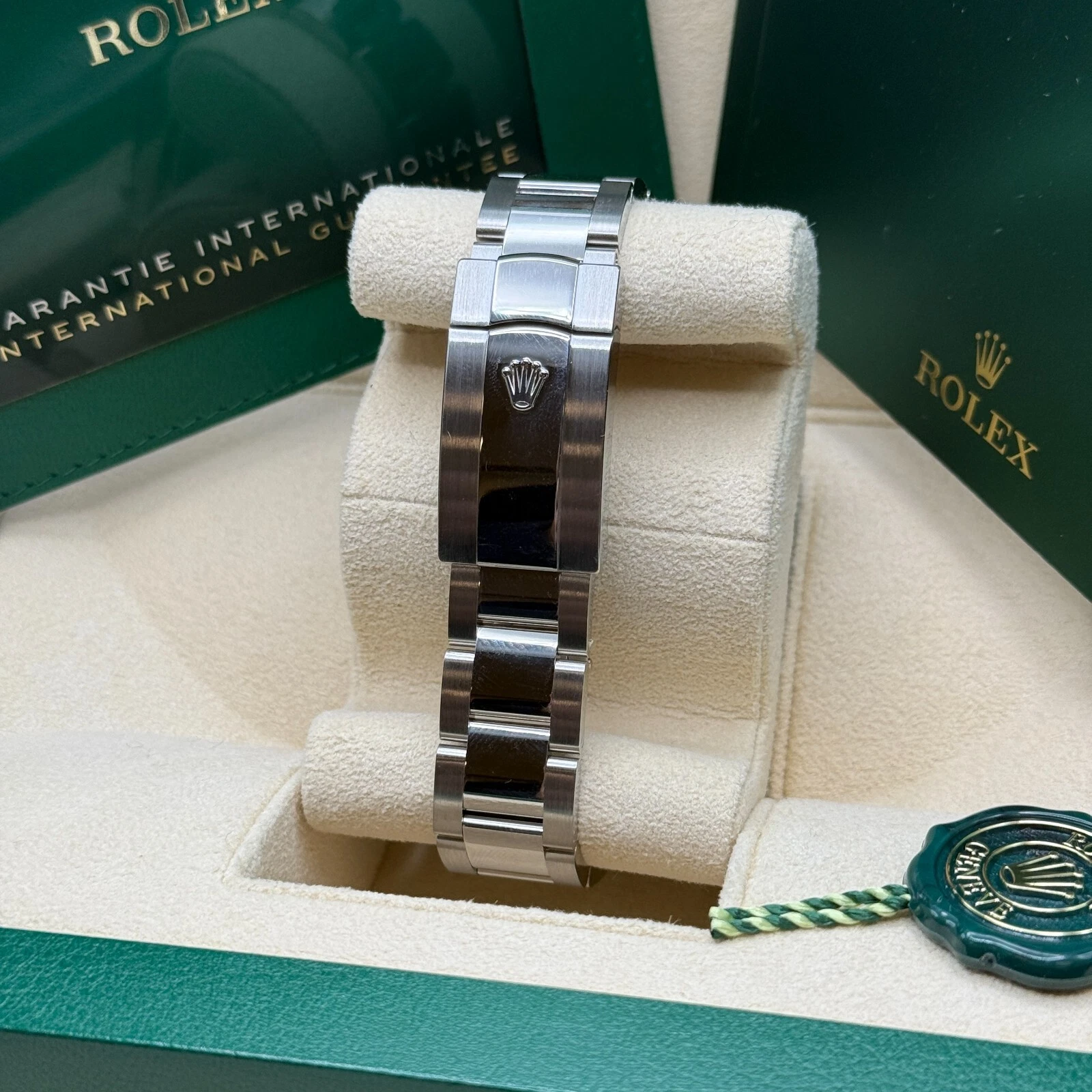 [Super Clone]RLX  Datejust 41 Mother of Pearl Diamond Stainless Steel Fluted Oyster - 126334