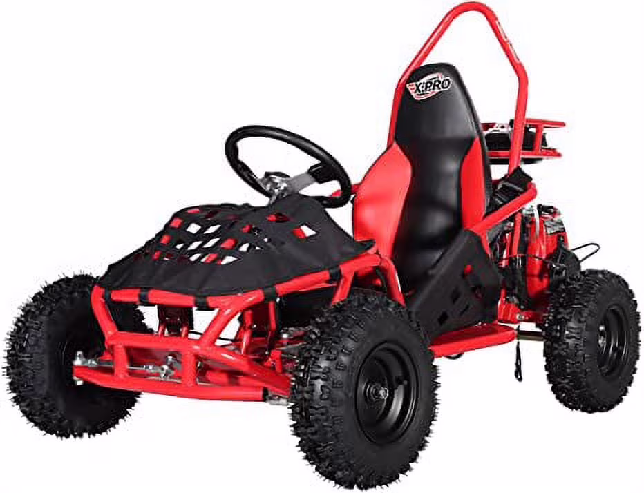 Brand New Rover 50cc Gas Go Kart with Pull Start, Rear Disc Brake, 6" Wheels!(Black) - Image 5