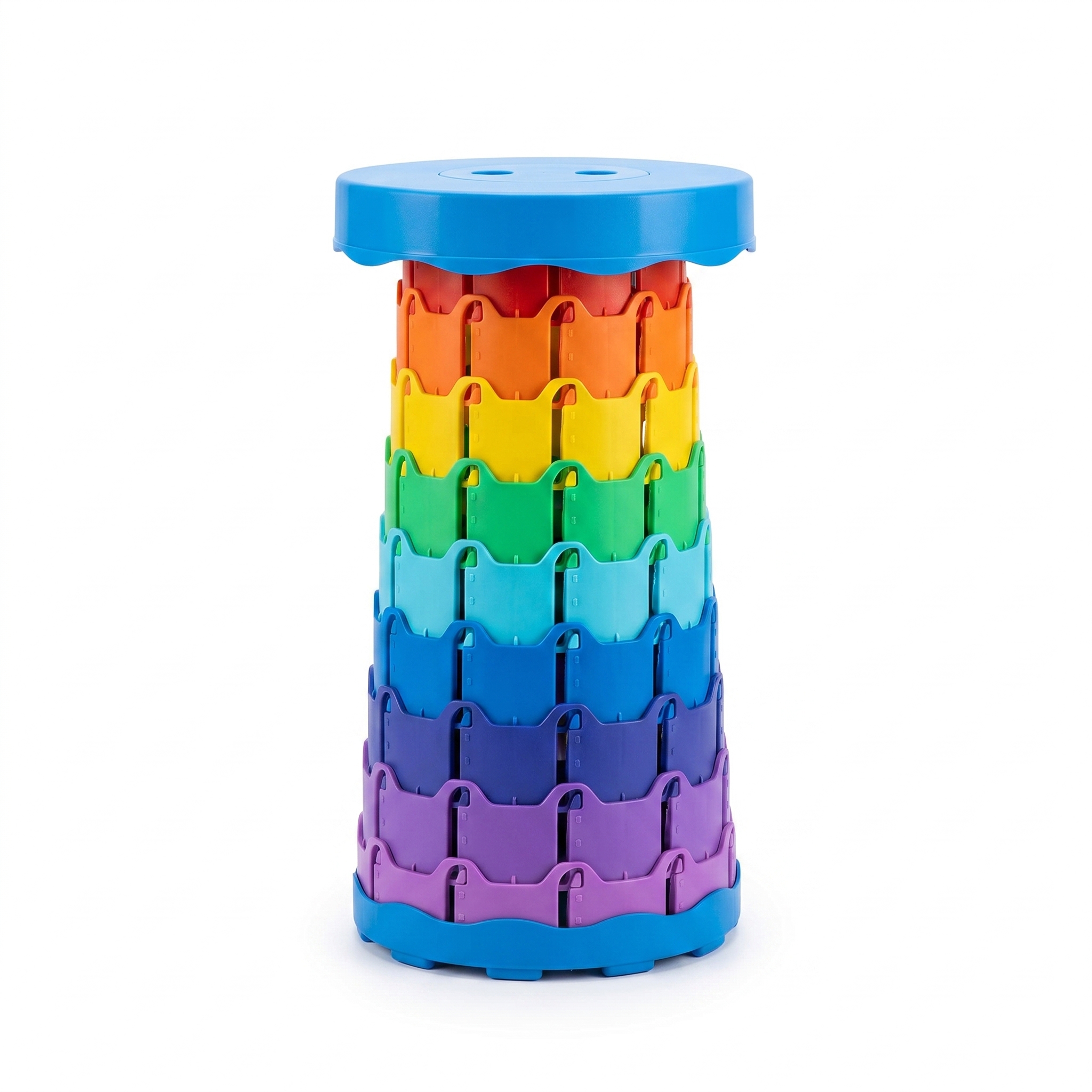 2026 New Modern Ultralight Telescopic Portable Plastic Garden Chair Folding Stool Stainless Steel Frame Eco-Friendly Warehouse