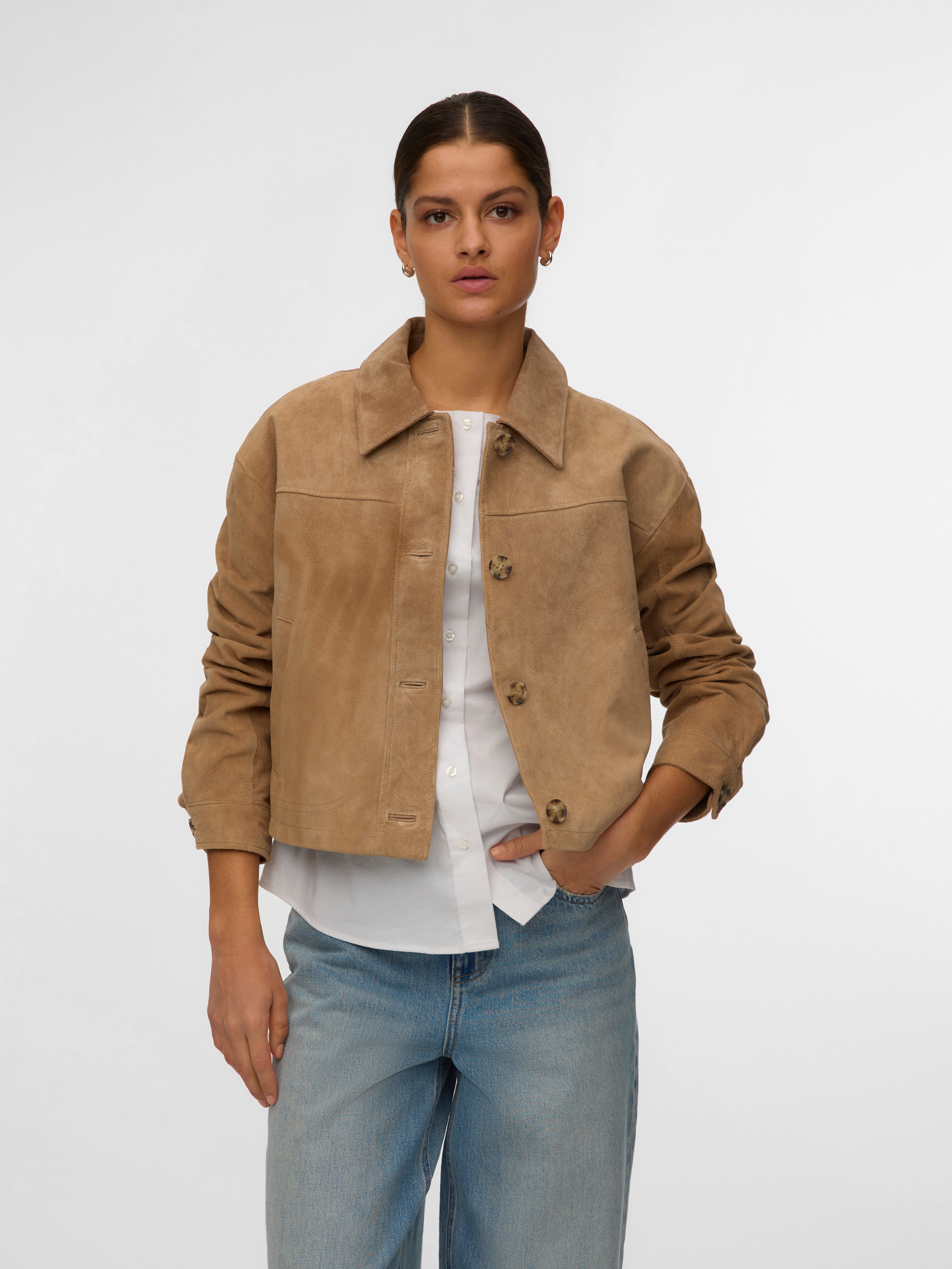 VERO MODA® VMROYCESTINE Suede Jacket