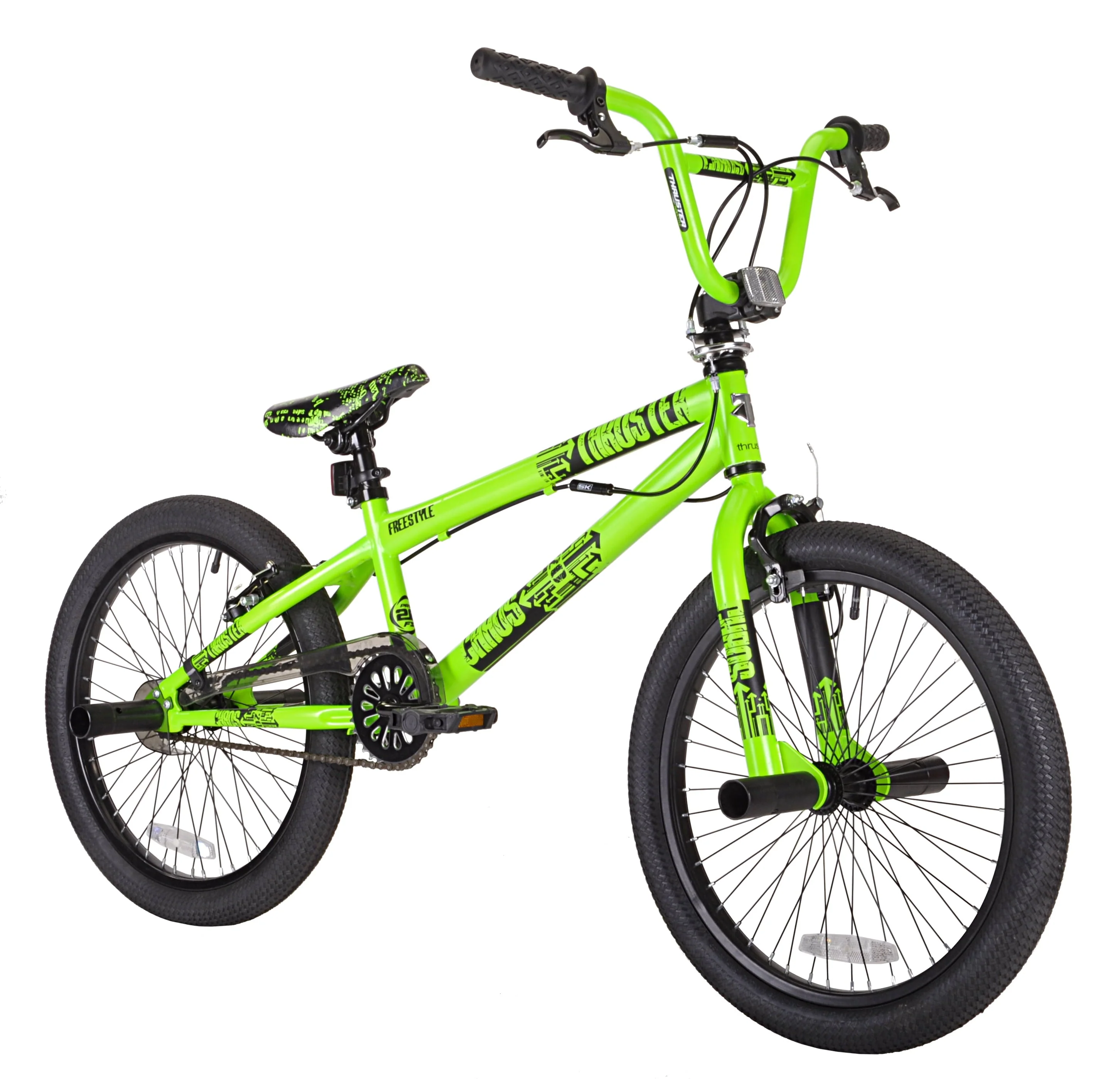 20" Thruster Chaos BMX Boy's Bike, Green Image 4