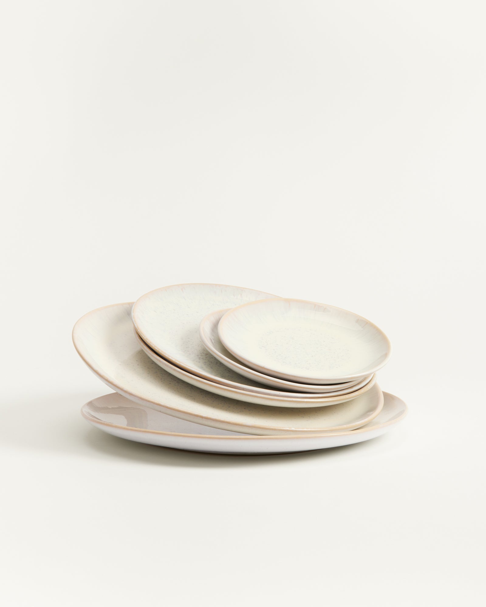 AREIA - PLATE SET CLASSIC SAND 6 PIECES