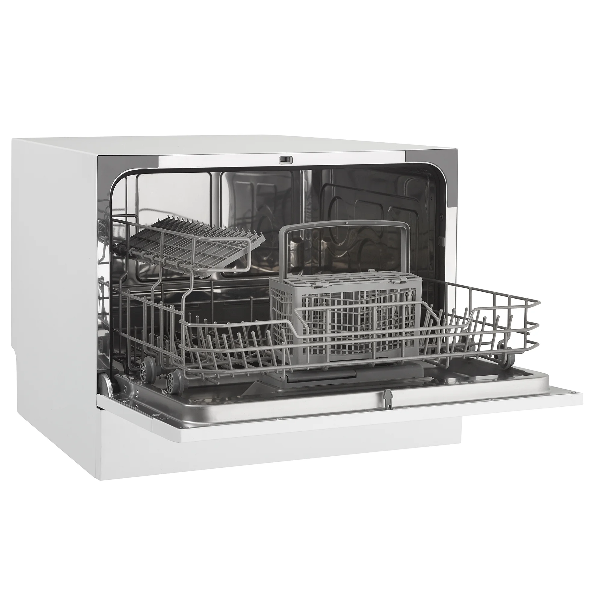 6 Place Setting Countertop Dishwasher in White (DDW621WDB)(White) - Image 6