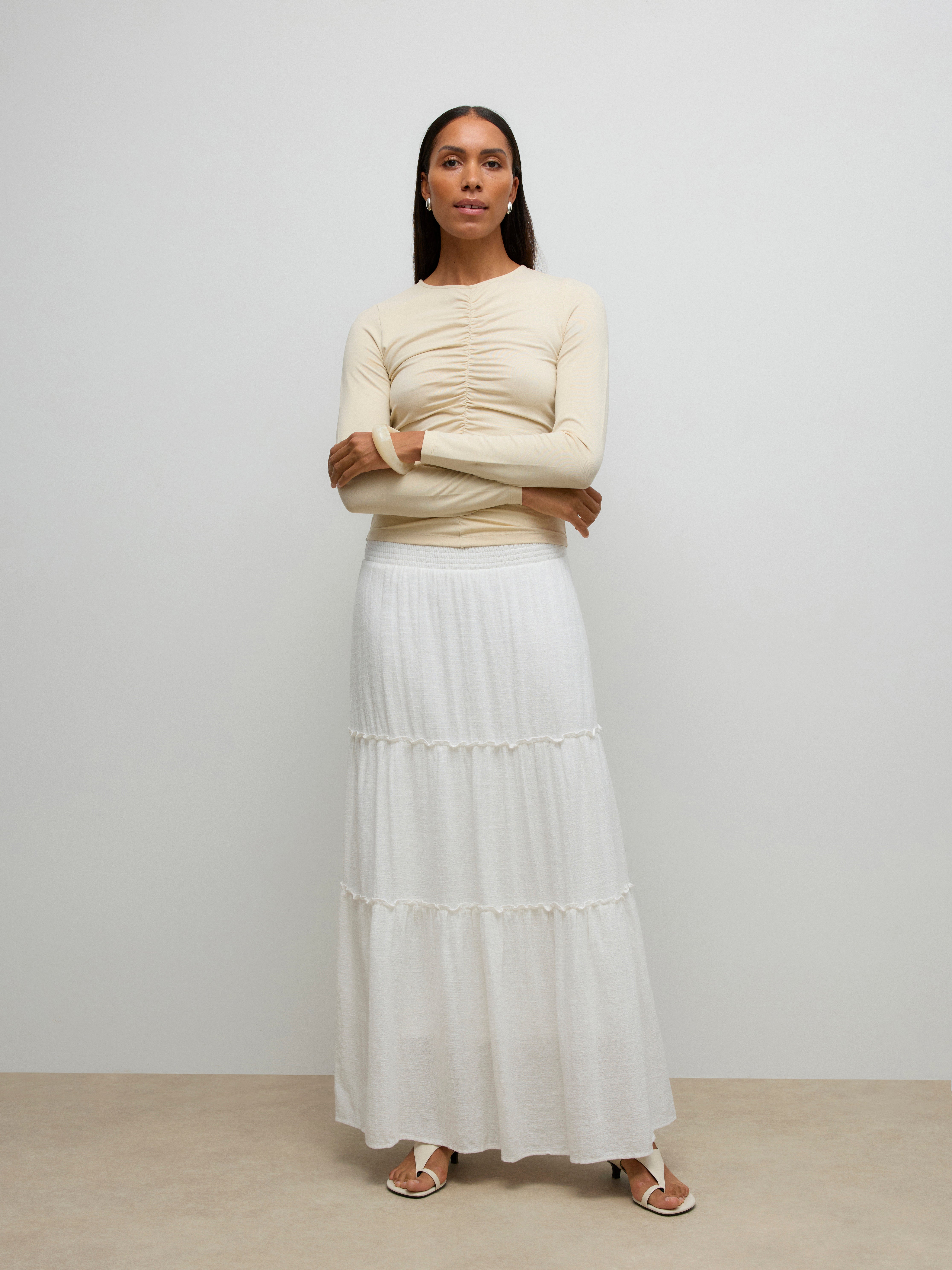 VERO MODA® AWKEELEY High waist Long skirt