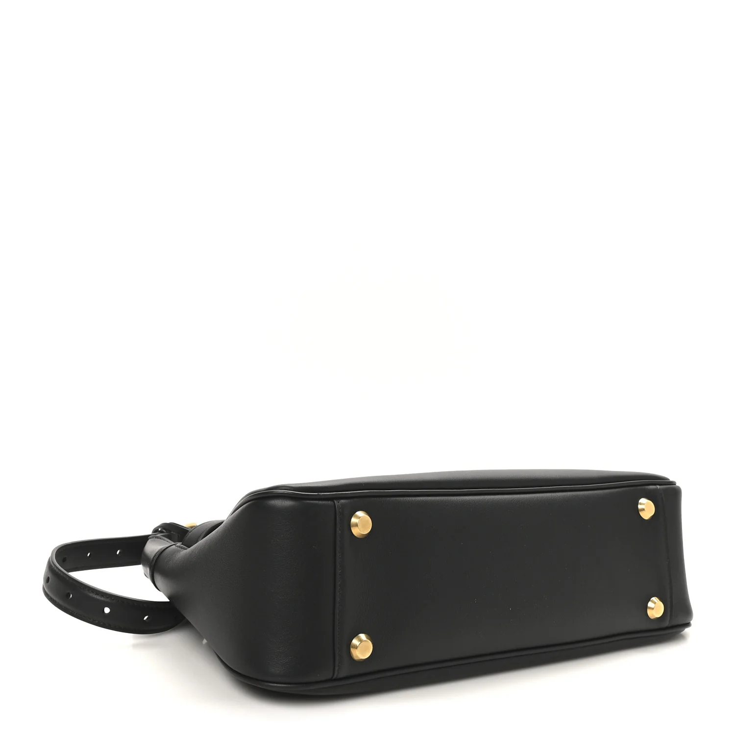 Smooth Calfskin Small Bel Air Shoulder Bag Black