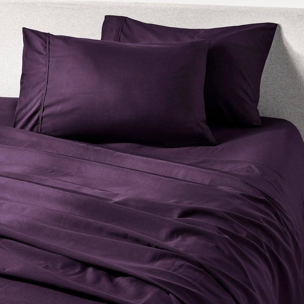 Night Sweats: The Original PeachSkinSheets Moisture Wicking,1500tc Soft Sheet Sets, Beige