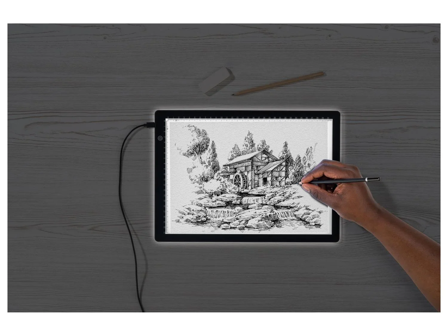crelando Tablette lumineuse  LED