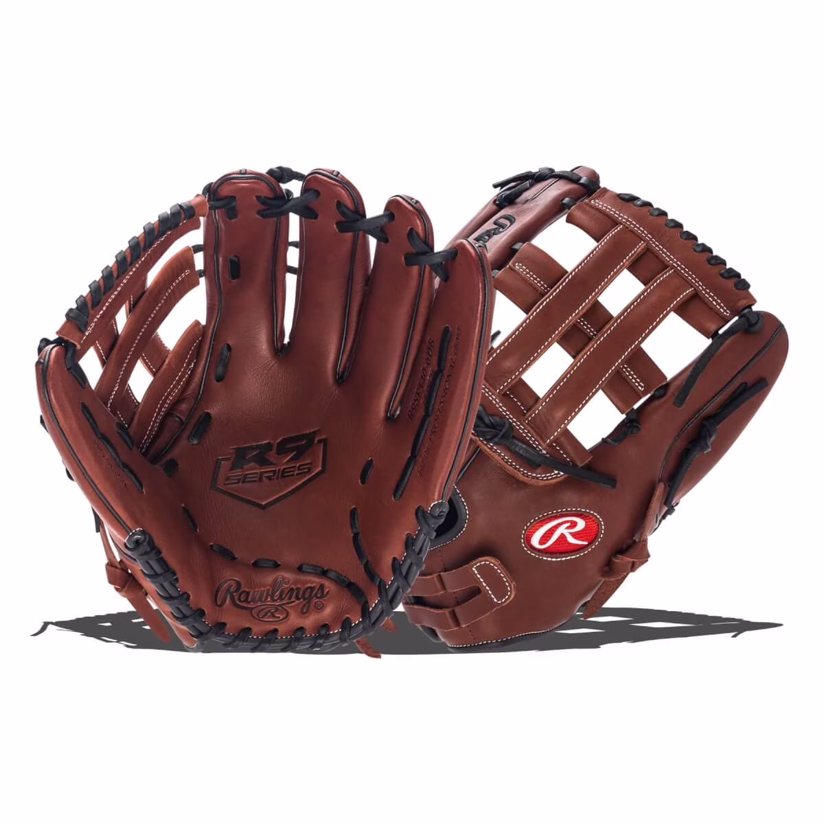 R9 14" Slow Pitch Softball Glove: R9SP140-6DB Right Hand Thrower(Right)