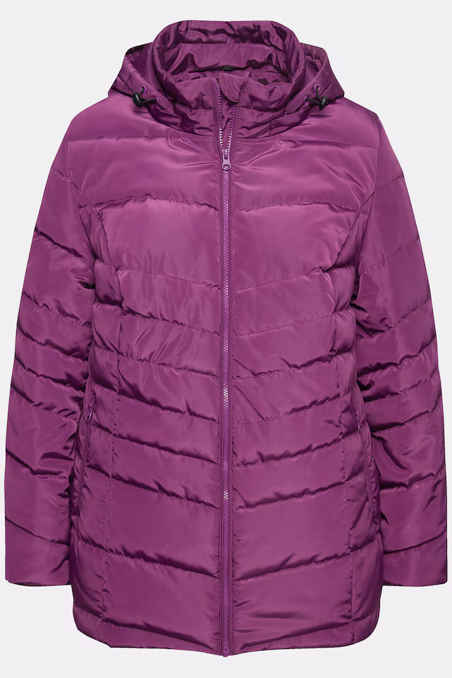 Quilted Water Repellent Coat