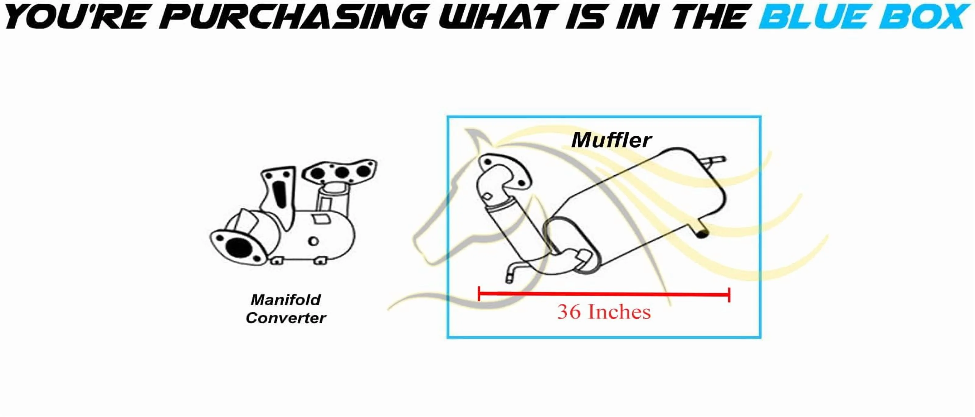 2008-2015 Smart Fortwo 1.0L Exhaust Rear Muffler Direct Fit - Image 3