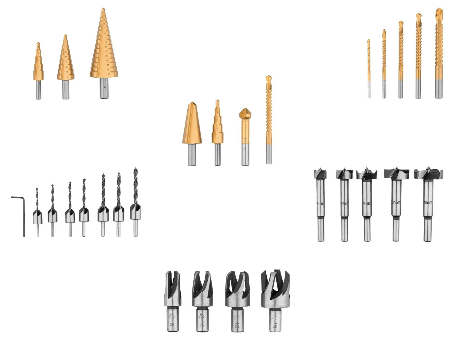 PARKSIDE Jeu de forets spciaux PSB 6 A1