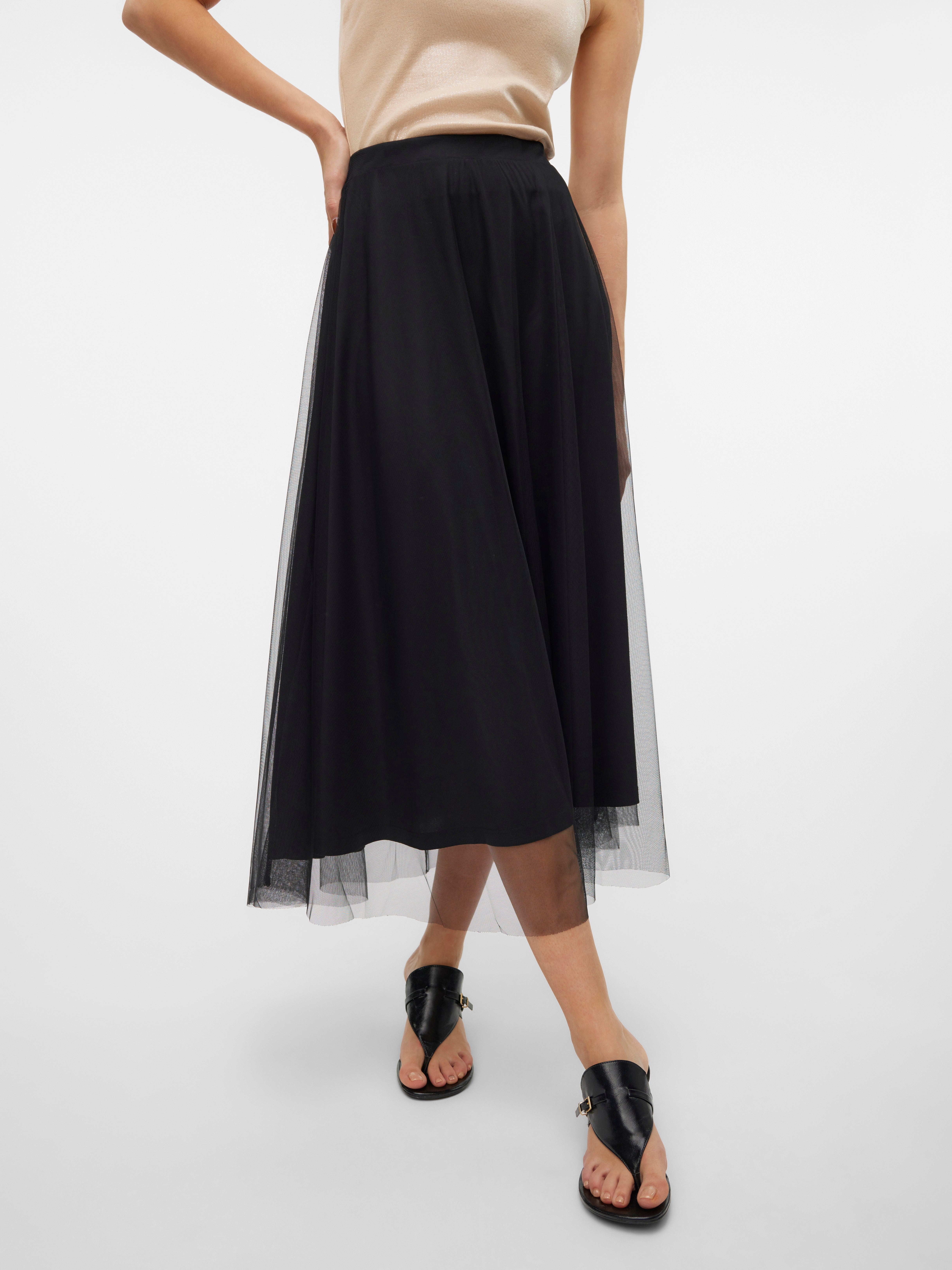 VERO MODA® VMCOVE Mid waist Long skirt
