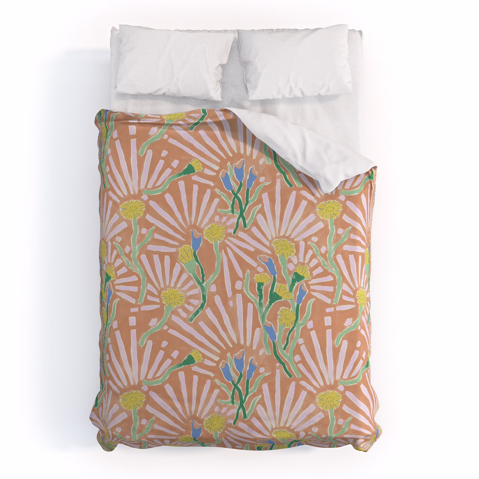 Society6 MSRYSTUDIO Garden Magic Fantasy Duvet Polyester Twin- 68 X 88
