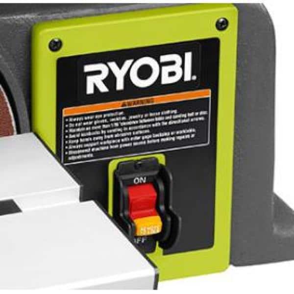 Corded 4 in x 36 in Belt and 6 in Disc Sander Image 3