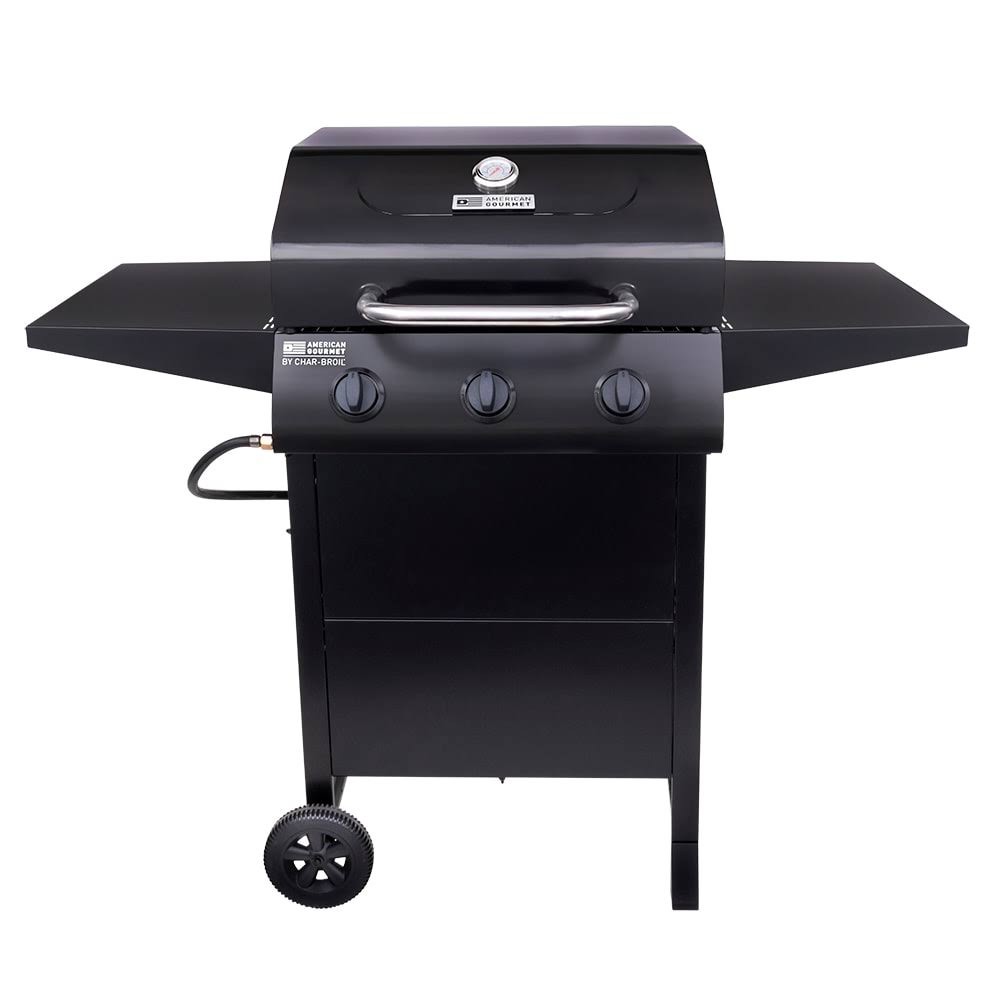 American Gourmet Black 3-Burner Liquid Propane Gas Grill 465734721