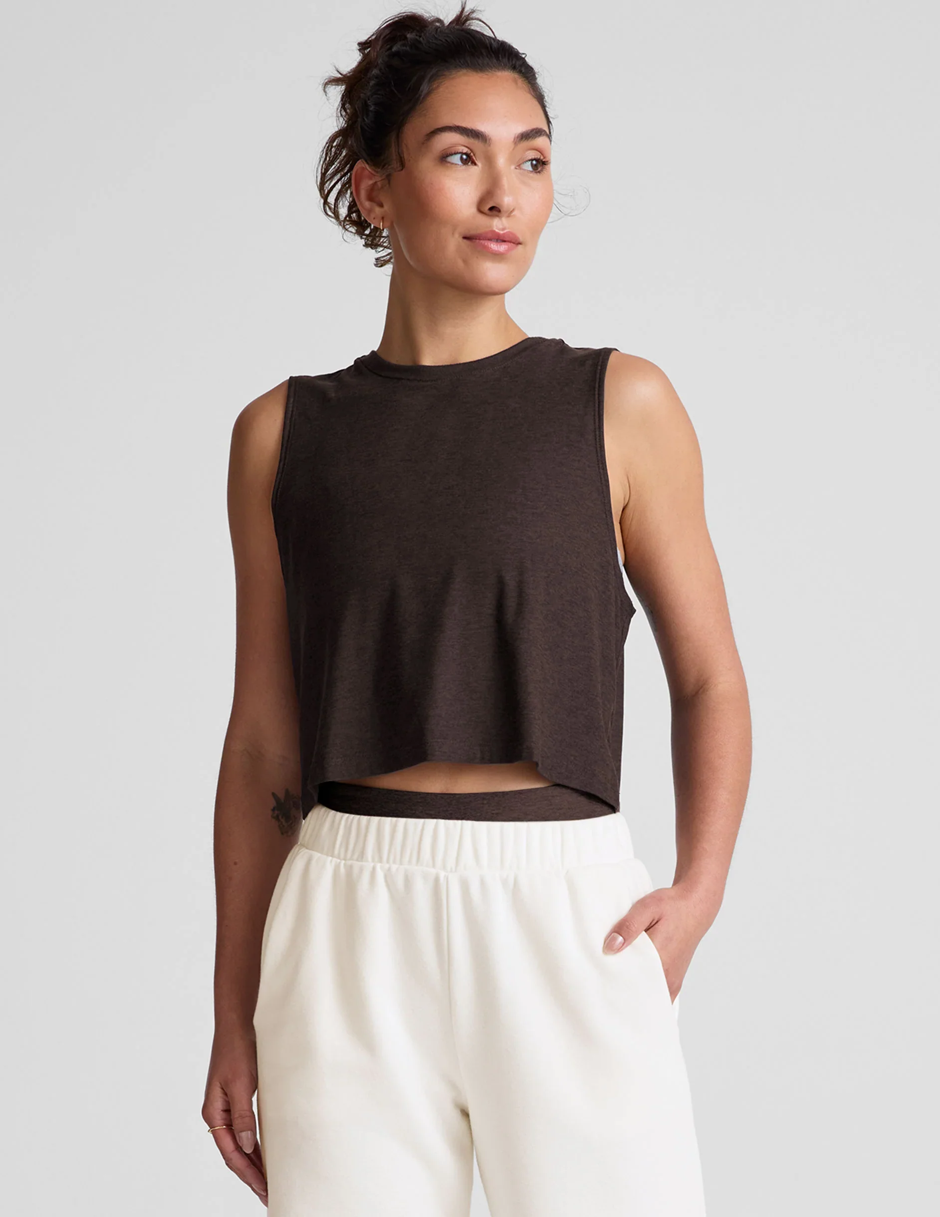 Featherweight Minimal Cropped Tank