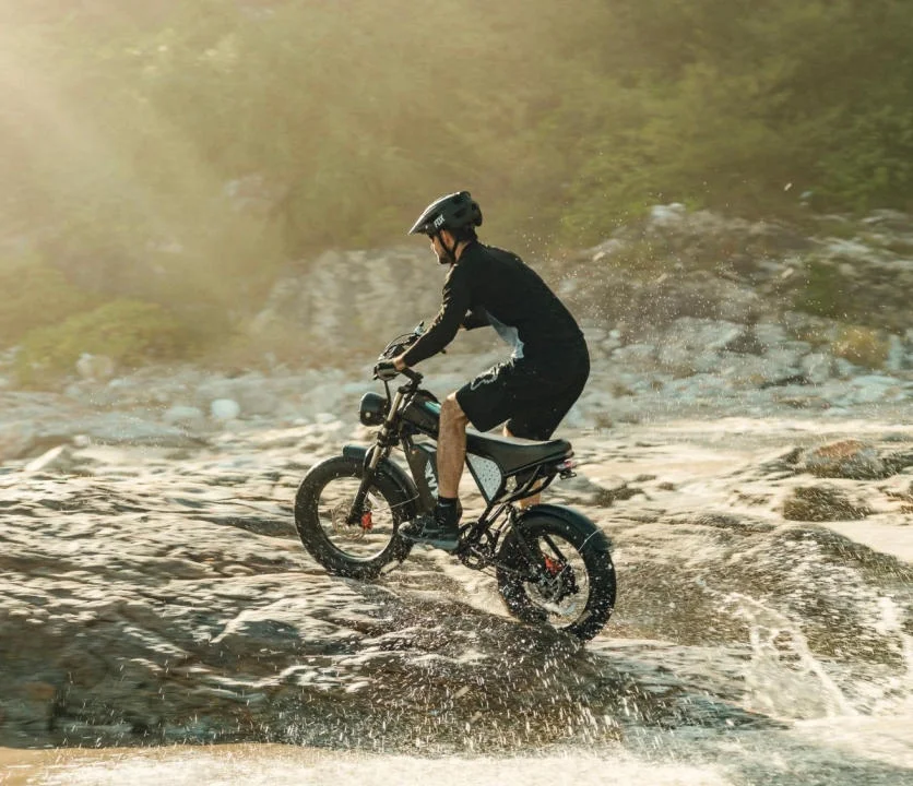 1500W Electric Bike for Adults,33MPH 20'' Fat Tire Electric Motorcycle,48V 20AH Removable Battery, 30-60 Miles Mountain Bike UL2849(20Inch-1500W-48V 20AH-33MPH) - Image 8
