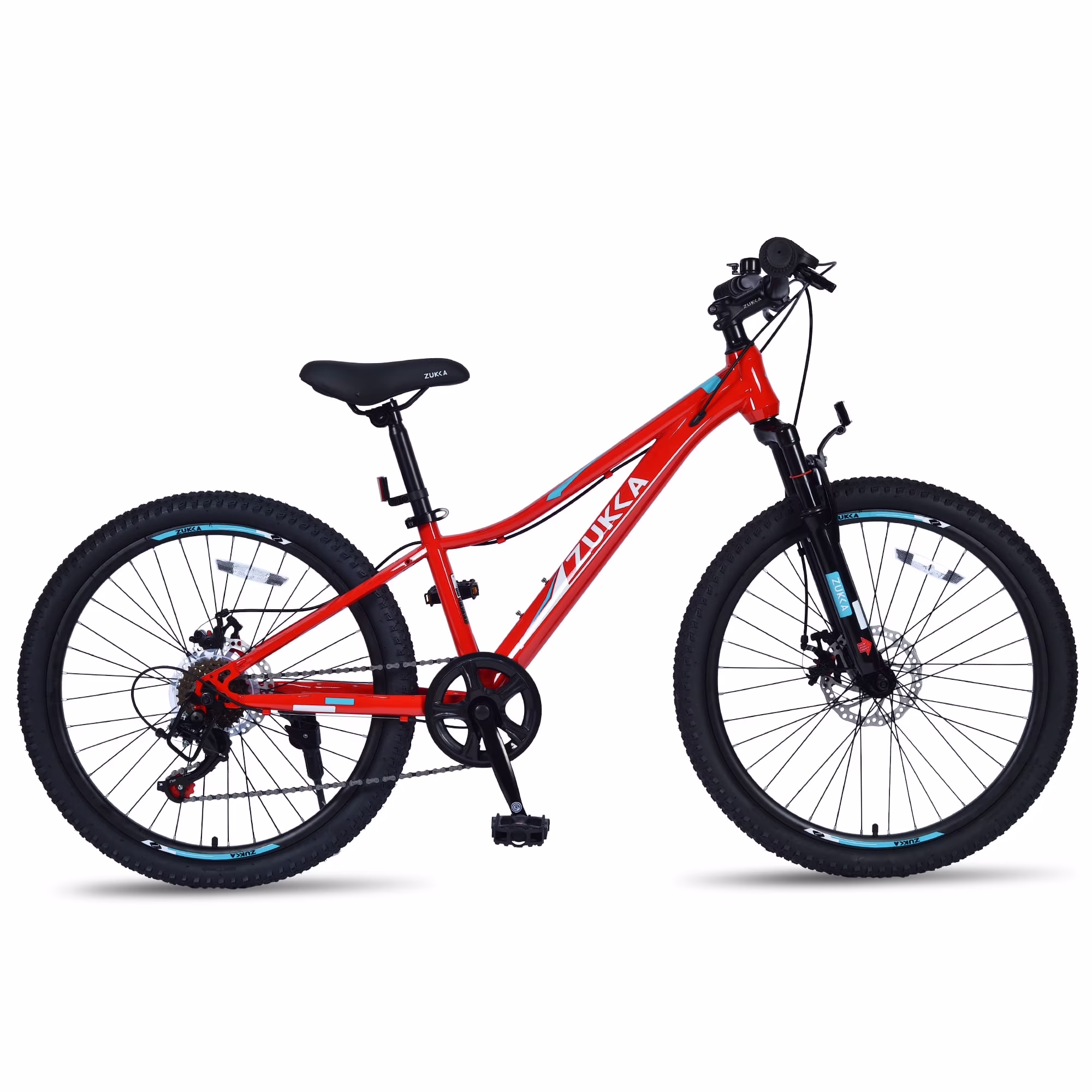 24“/26 Mountain Bike for Women - 21-Speed, Dual Disc Brakes, Front Suspension, All-Terrain Tires, 85% Pre-Assembled Carbon Steel Frame Bicycle