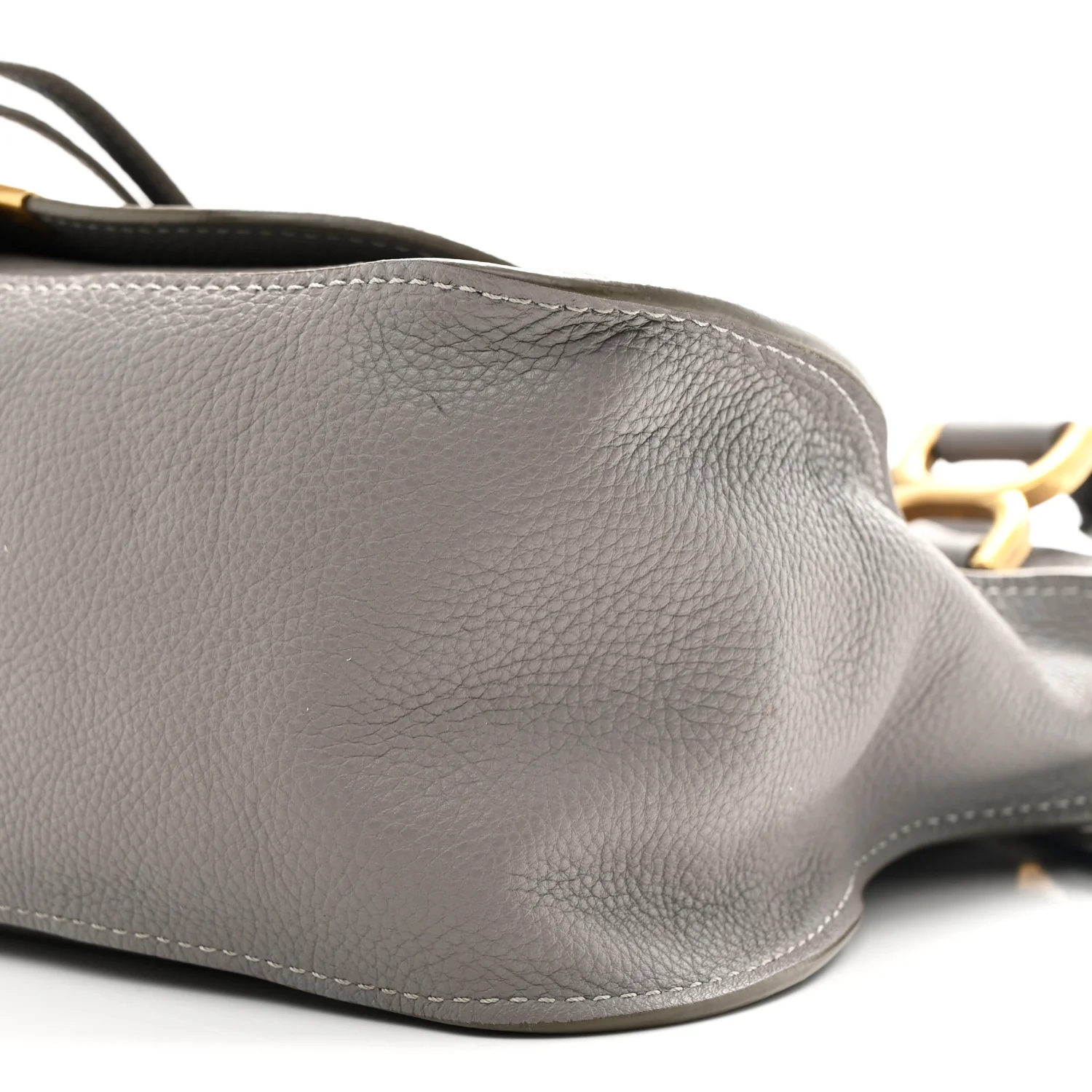 Calfskin Medium Marcie Satchel Cashmere Grey