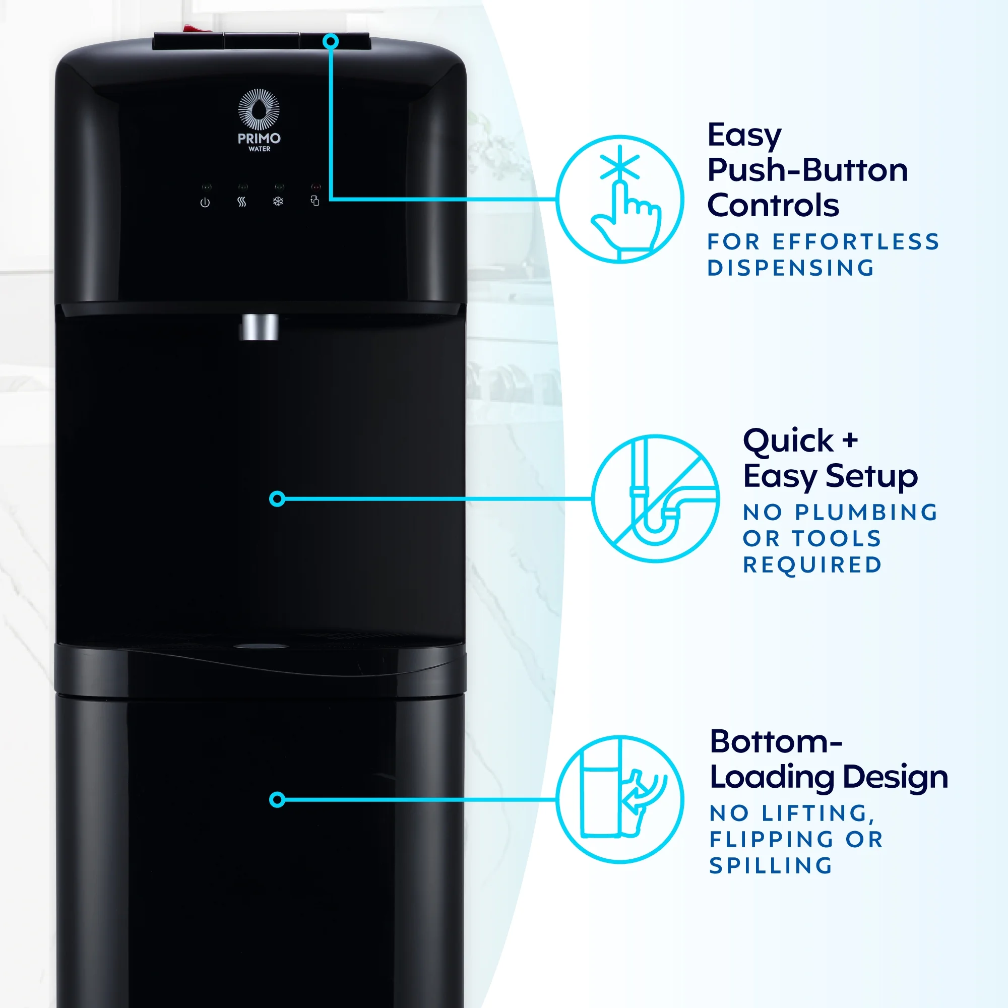 ® Bottom Loading Classic 2 Temp Water Dispenser Image 4