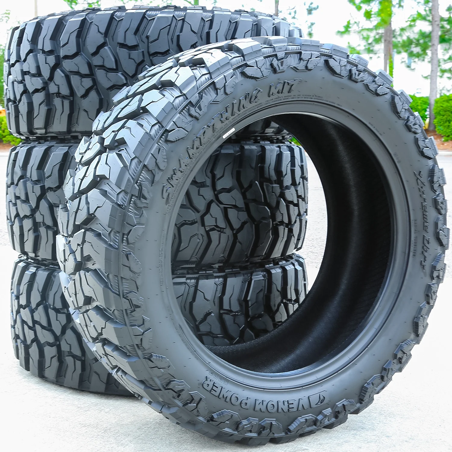 Venom Power Swampthing M/T Xtreme Dirt 265/75R16 123/120Q E 10 Ply Mud Light Truck Tire