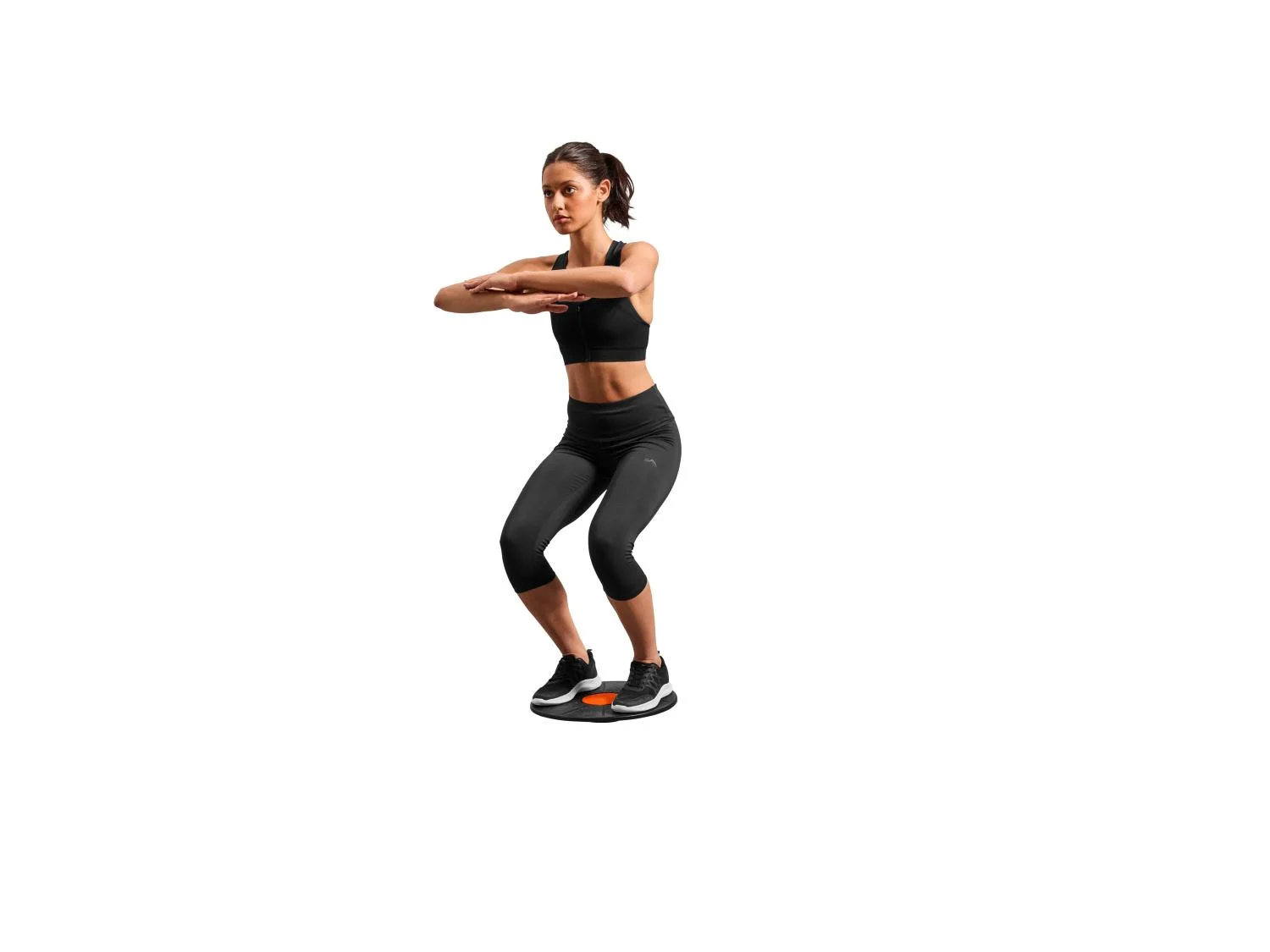 CRIVIT Plateau dquilibre ou ballon de gymnastique ou bandes de fitness