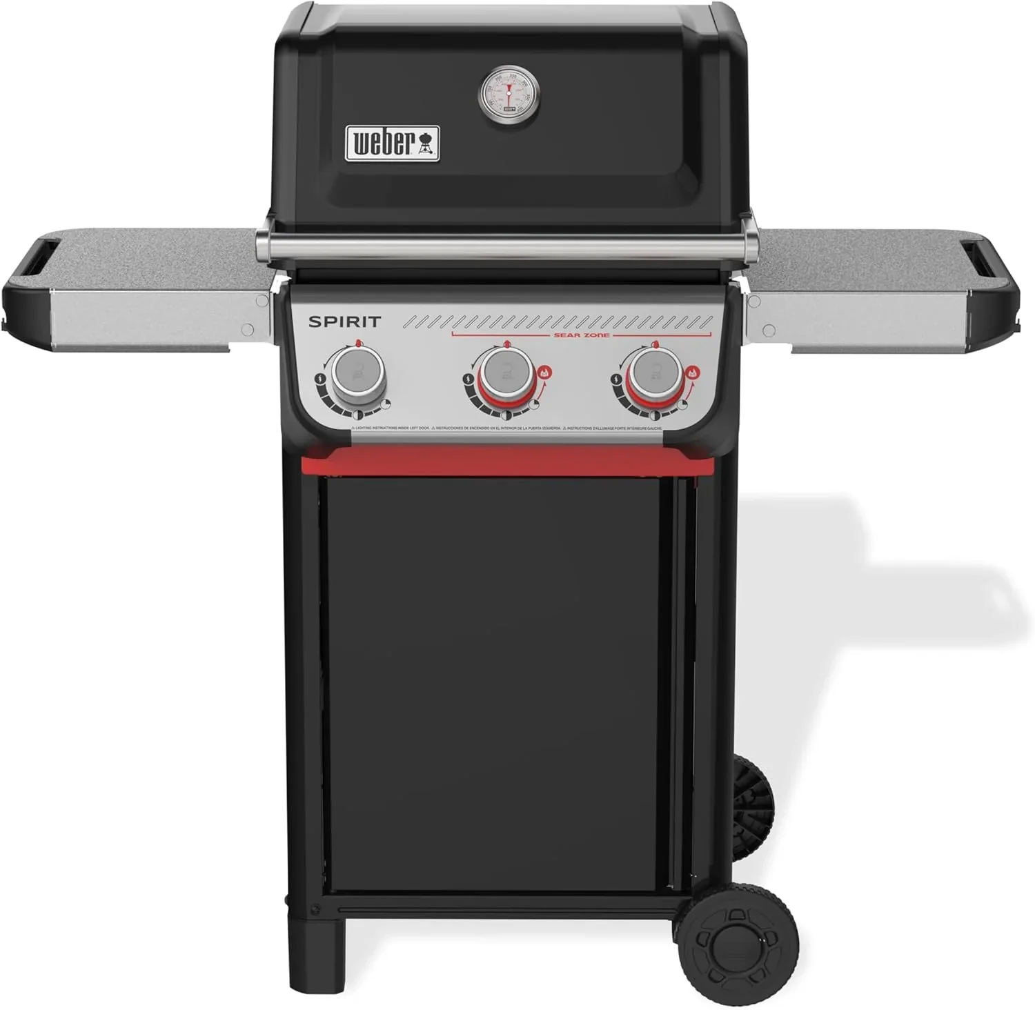 Weber Spirit E-325 Liquid Propane Gas Grill for Outdoor Cooking and BBQ, 3 Burners