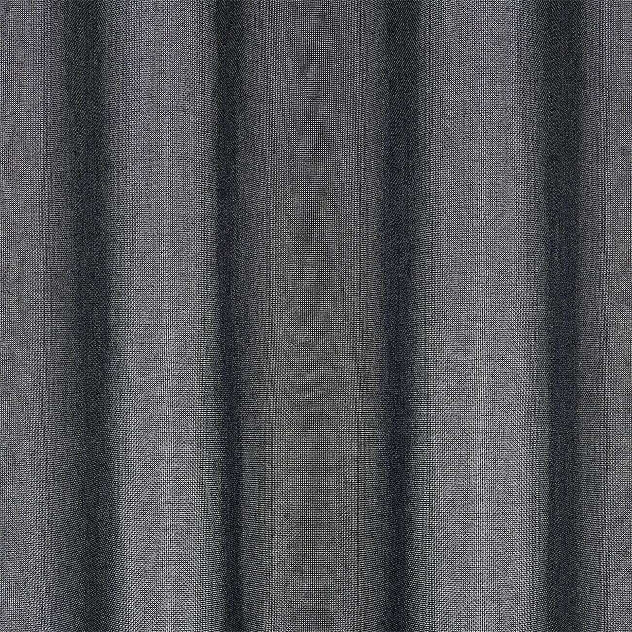 Rideau polyester 140x240cm chiné noir