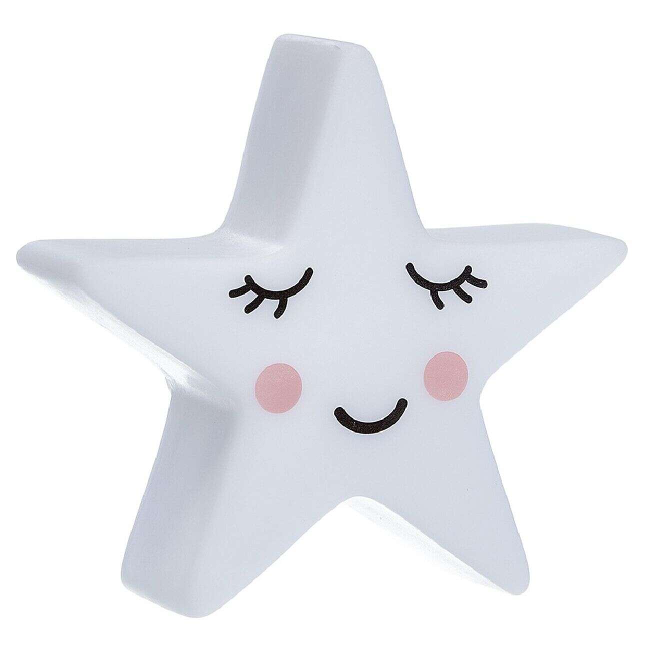 Étoile LED lumineuse changeant de couleur