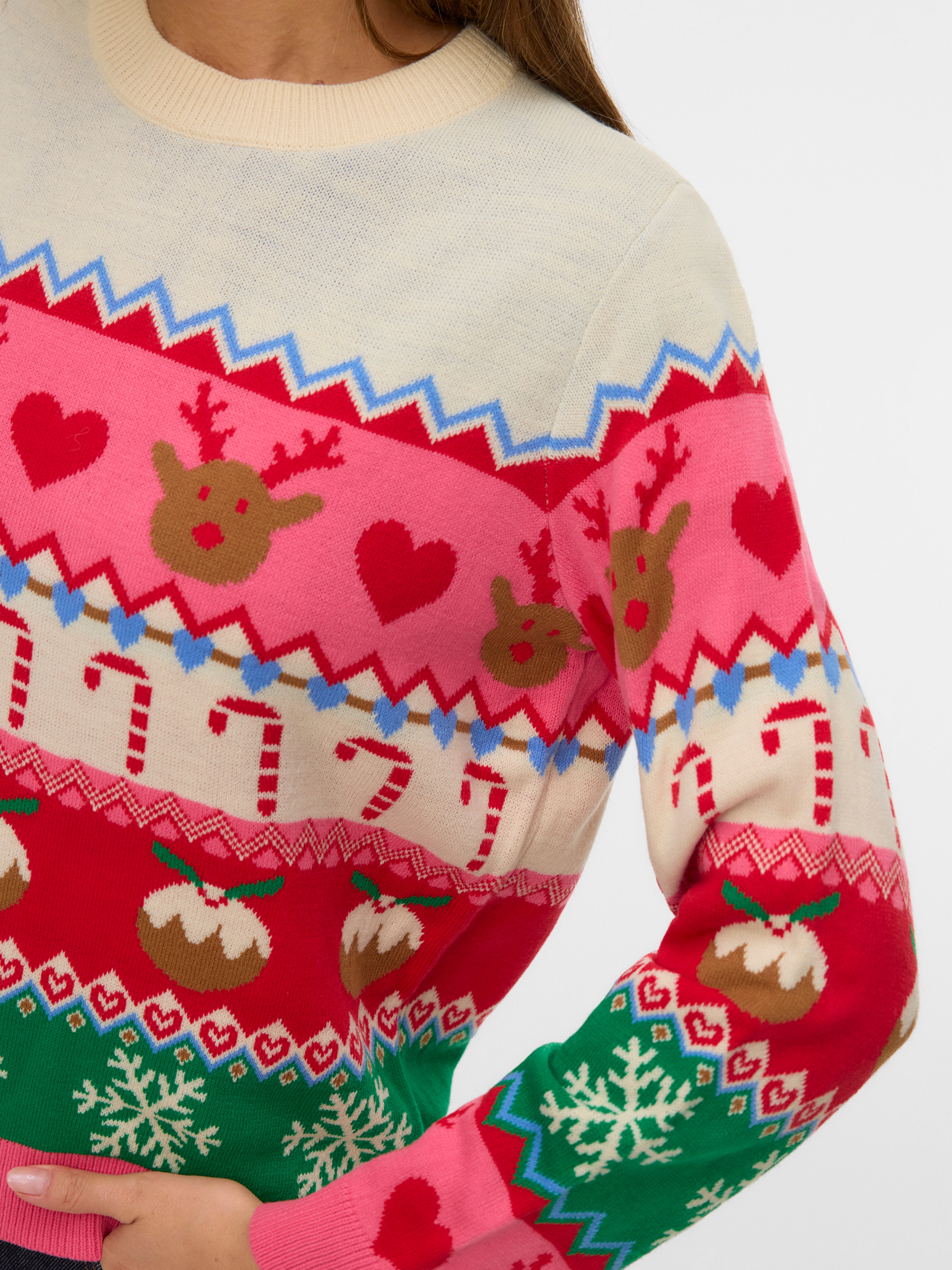 VERO MODA® VMNEWCHRISTMASSTUFF Knitted pullover