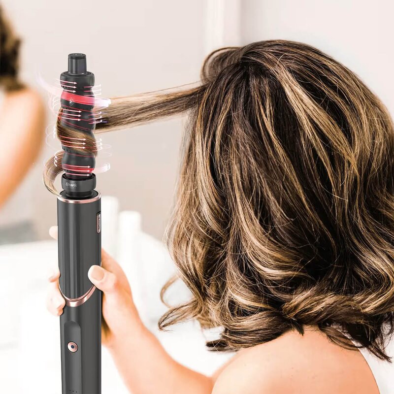 Shark Beauty FlexStyle 3-i-1 multistyler og hårføner HD426EU svart/rosé