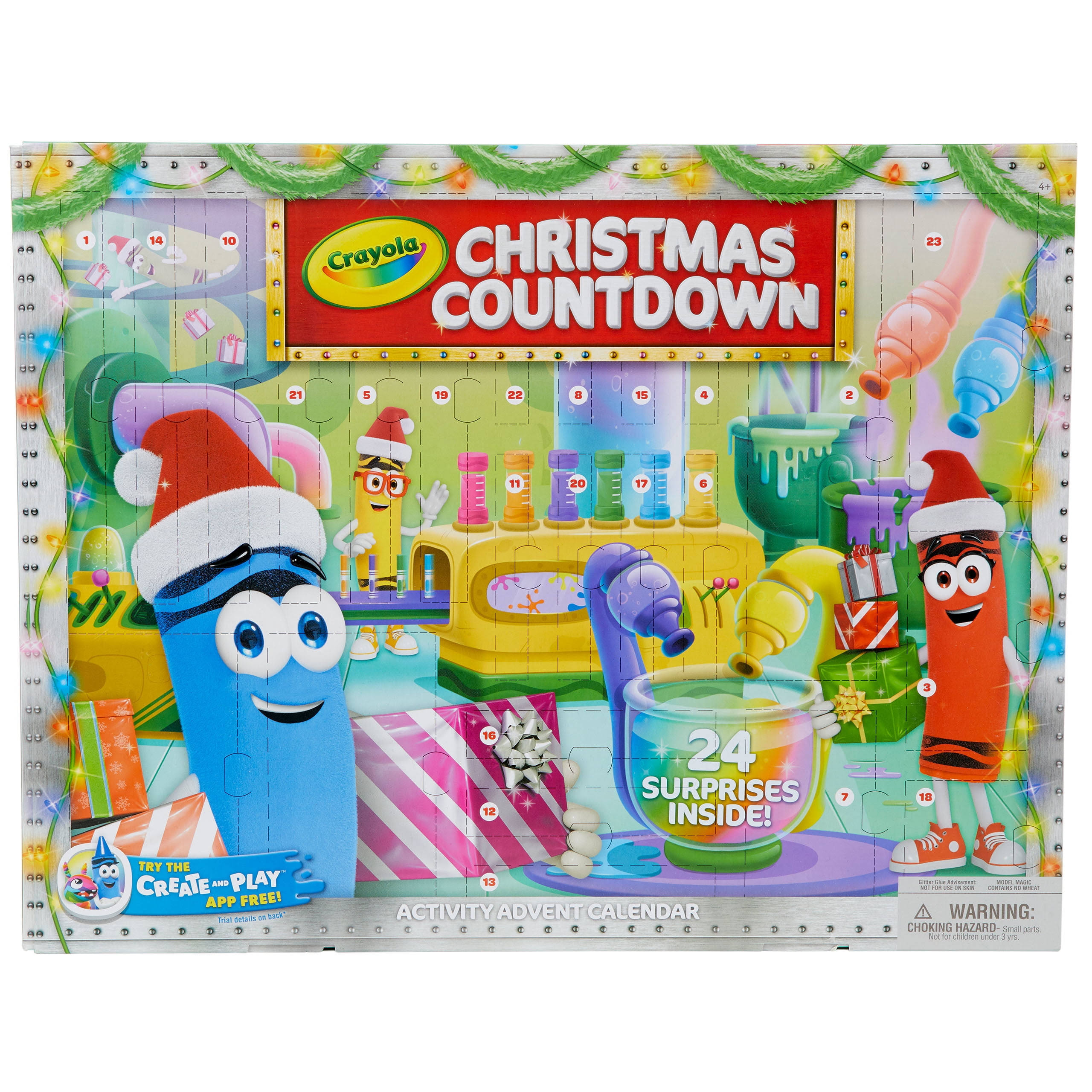Crayola Christmas Countdown Advent Calendar