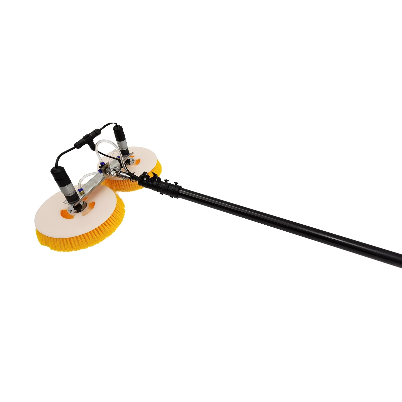 Solar Photovoltaic Panel Cleaning Machine 13ft Solar Panel Cleaning Kit (Double Head)