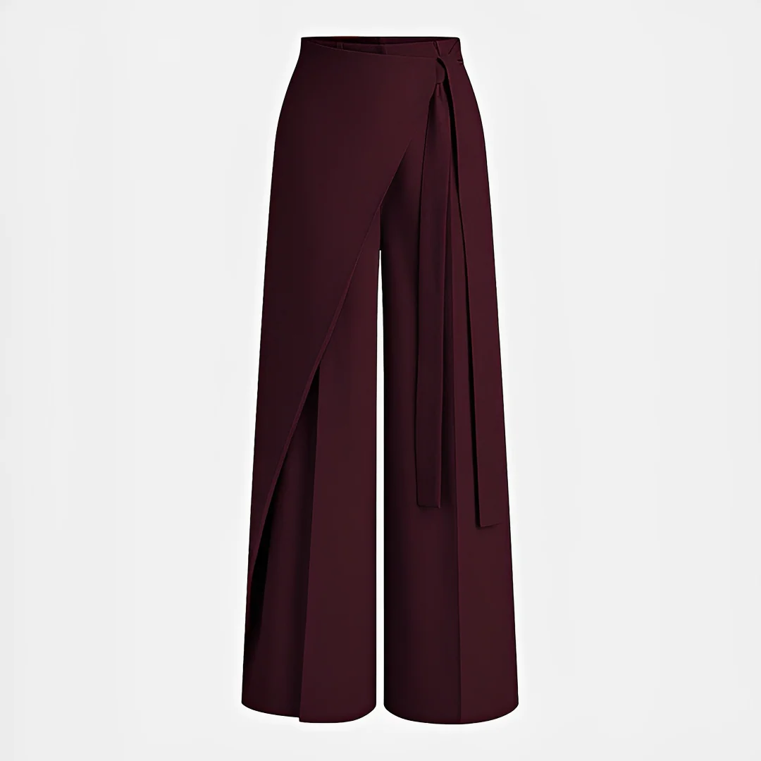 Leilani - Pantalon ample et asymétrique