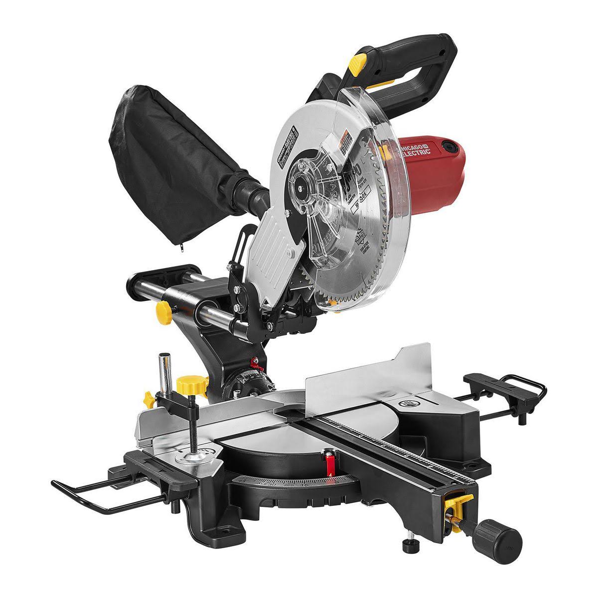 Chicago Electric 10 in. Sliding Compound Miter Saw 61971