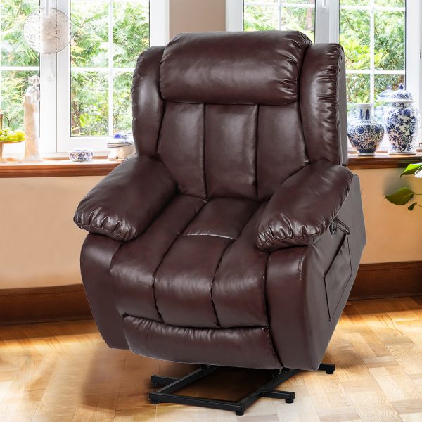 Vente flash : Meilleurs fauteuils de massage/cinéma pour la maison | Fauteuil inclinable électrique avec port USB et poche latérale