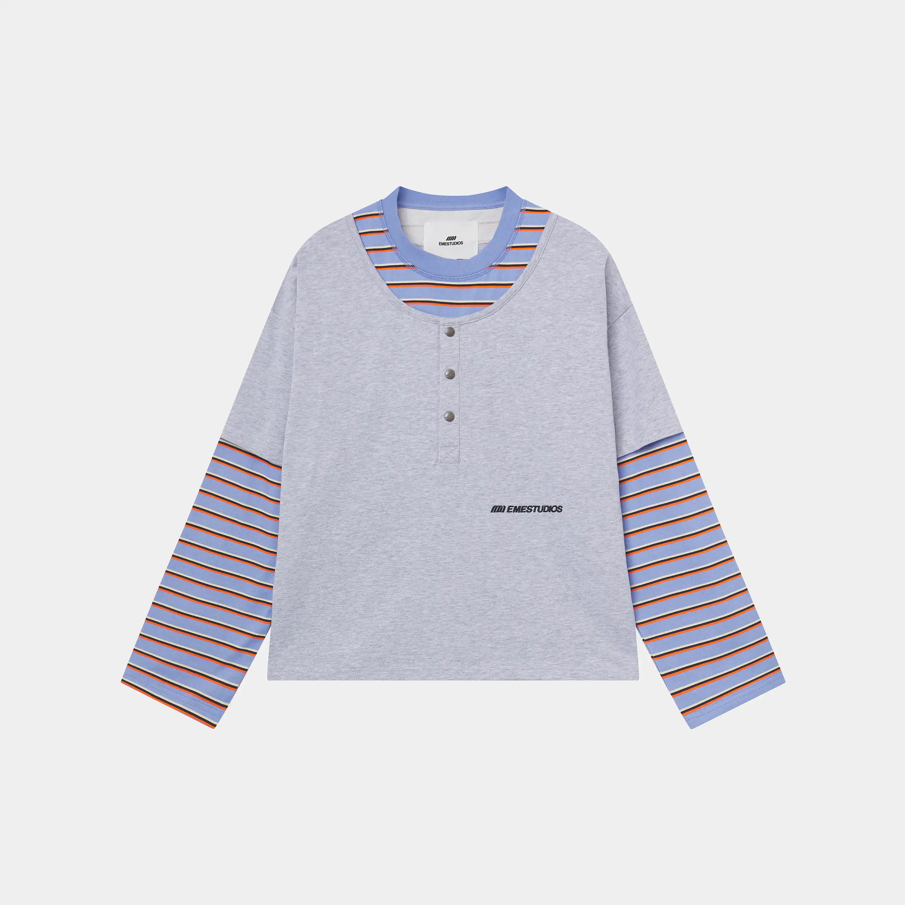 Double Collar Long Sleeve