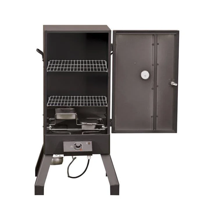 Analog Electric Smoker in Black Image 2