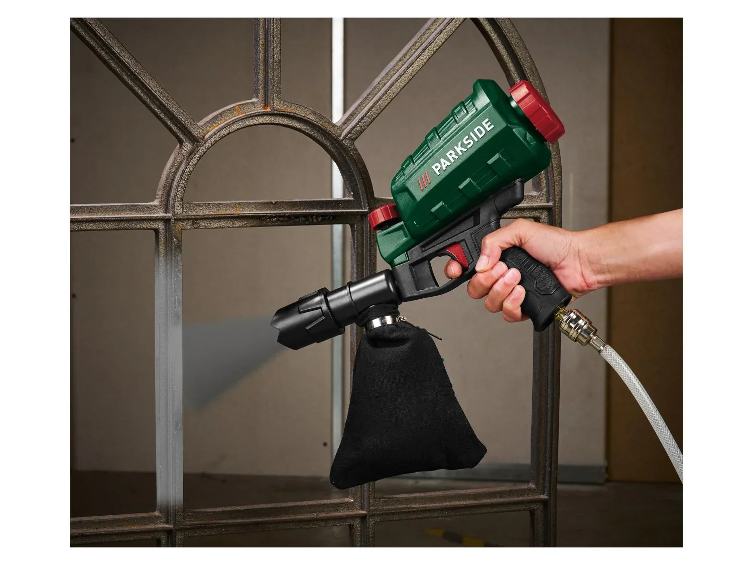 PARKSIDE Pistolet de sablage pneumatique PDSP 1000 E6