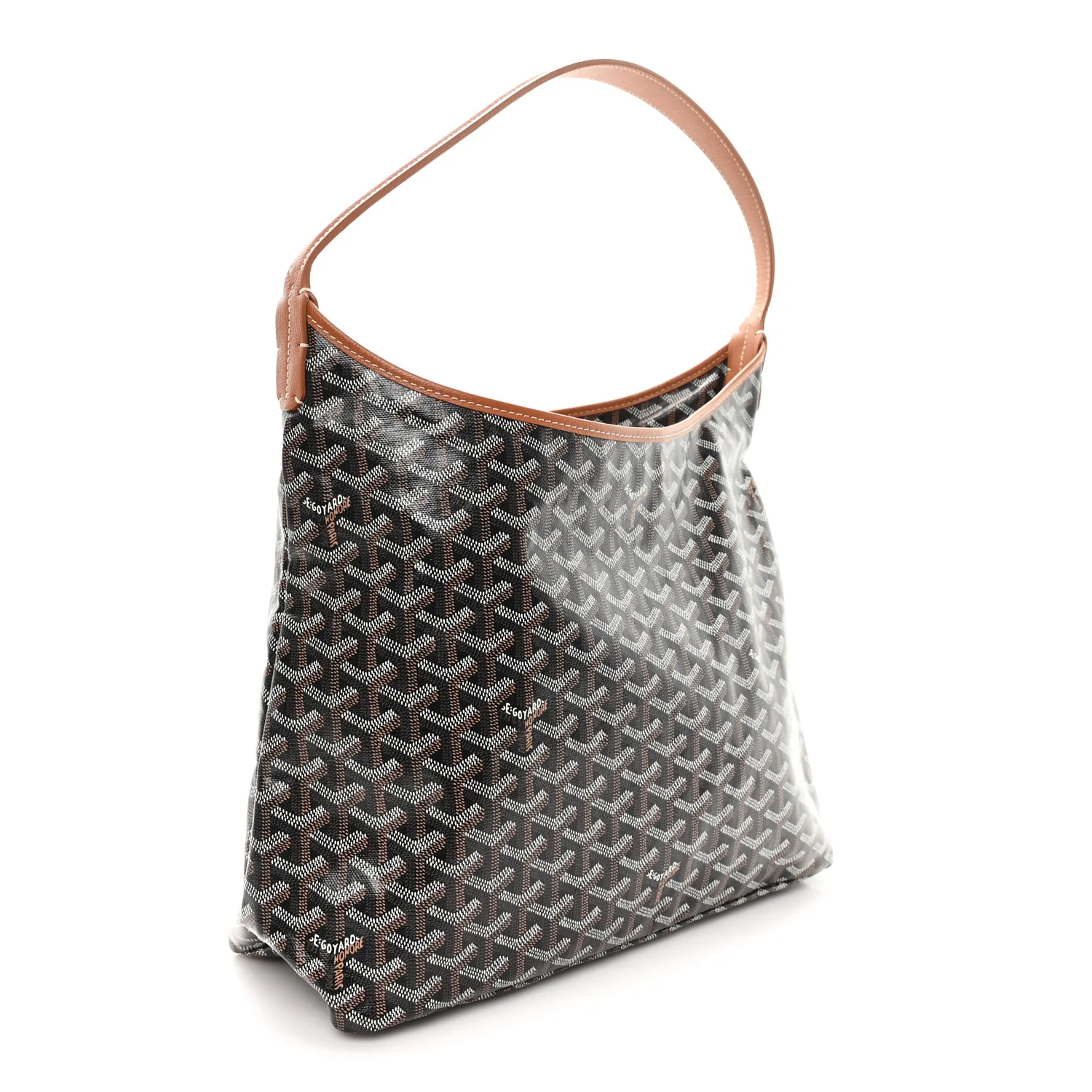 Goyardine Boheme Hobo Black Gold