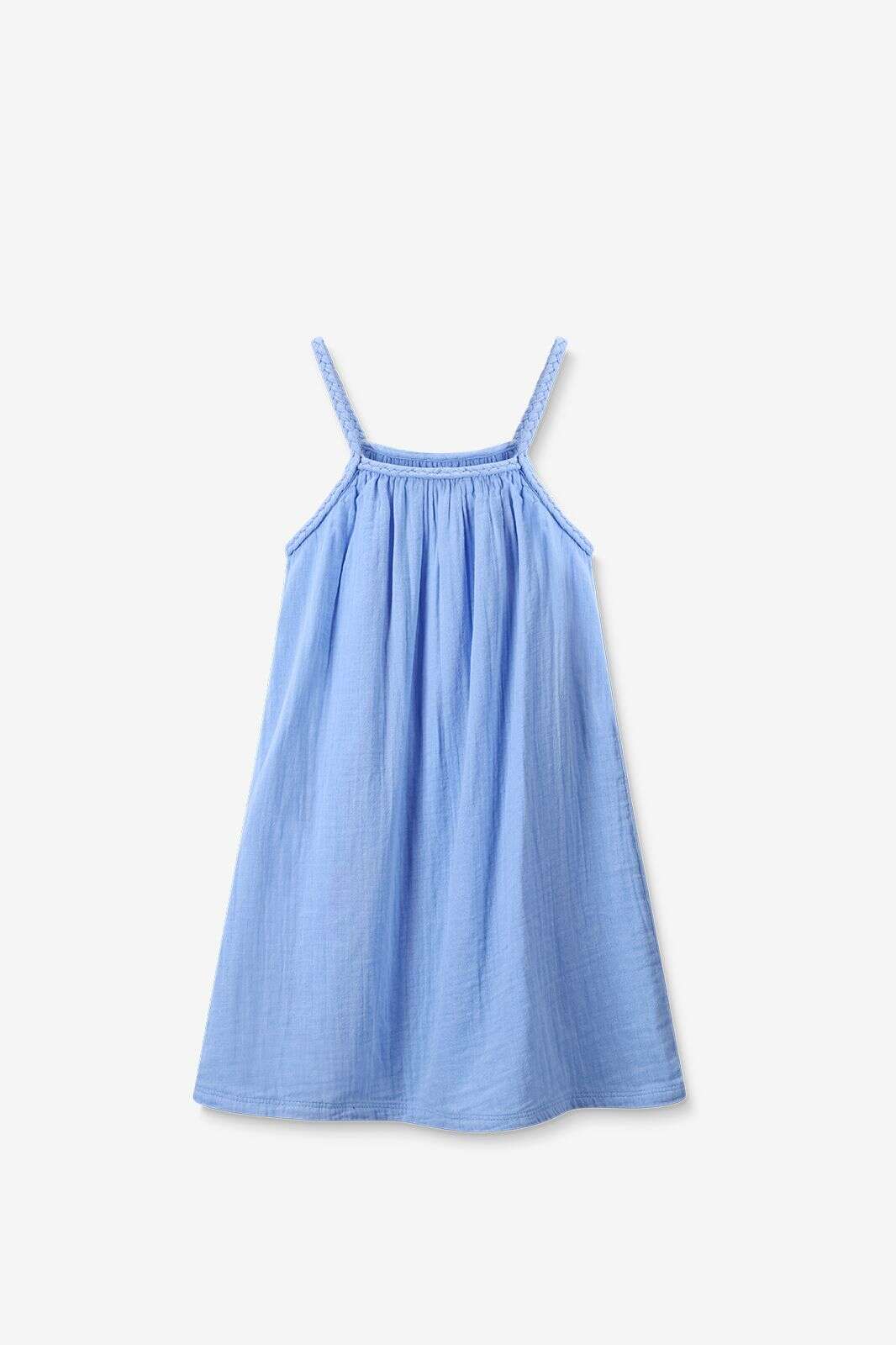 Lichtblauwe jurk